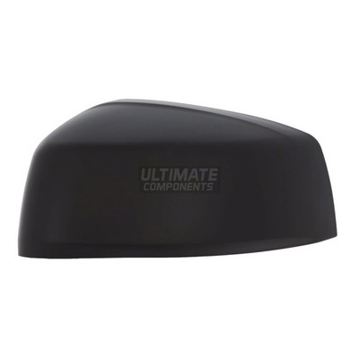 VW Caddy 2021-> Wing Door Mirror Cover Cap Case Black Passengers Side Left