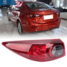 Lh Outer Side Tail Light Rear Lamp Assembly For Mazda 3 2014-2018 Driver Side