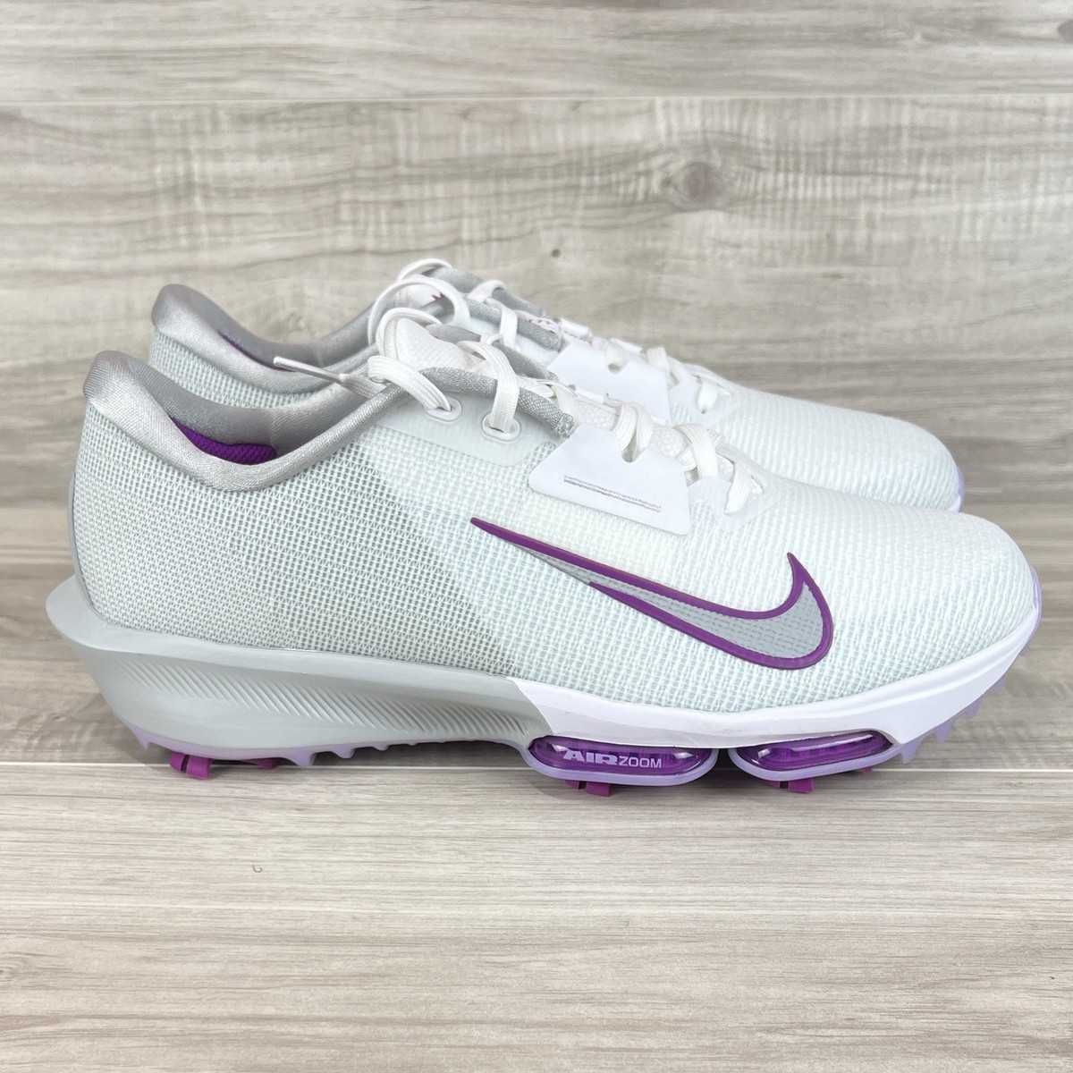 Nike Air Zoom Infinity TR 2 Golf Grey Purple Sneakers Mens 11.5
