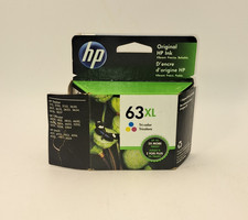 HP 63XL High Yield Tri-color Ink Cartridge F6U63AN 