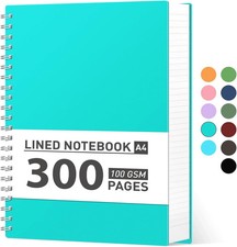 AHGXG Spiral Notebook 8.5" X 11" - Large Spiral Journal A4 Notebook College Rule