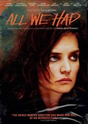 ALL WE HAD New Sealed DVD Katie Holmes