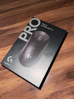 Logitech G PRO X Superlight 2 Wireless Gaming Mouse - Black