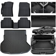 Floor Mats Trunk Mat for 2025 2026 KIA K4 TPE All Weather Protection Car Fl...