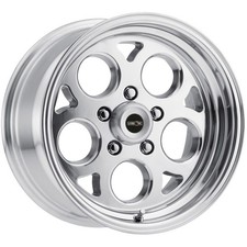 Vision 561 Sport Mag 15x10 5x5 -25mm Polished Wheel Rim 15 Inch