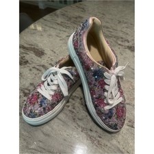 Betsey Johnson Jeweled Sneakers size 8.5