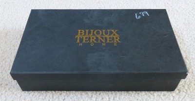 4 Bijoux Terner Tea Set. Green, Burgundy, Red,Blue. With Box - Please Read