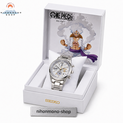 SEIKO × ONE PIECE モンキー・D・ルフィ ギア5 エディション SEIKO x ONE PIECE Monkey D. Luffy Gear 5 Edition Model Watch 5000