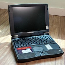 Compaq Presario 1200 Laptop   Windows 98 SE   No HDD   Vintage Design Laptop