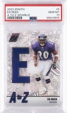 2023 PANINI ZENITH A TO Z SPARKLE #5 ED REED PSA 10