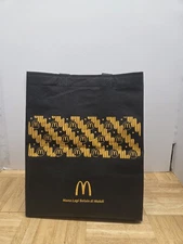 McDonald BRANDED Tote Bag From Bali Indonesia Black