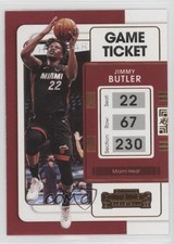 2021-22 Panini Contenders Game Ticket Bronze Jimmy Butler #53 6z2
