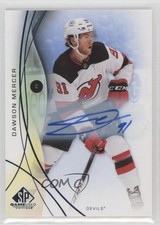 2024-25 Upper Deck SP Game Used Blue Auto Dawson Mercer #59