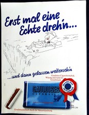 Gauloises Zigaretten, originale Werbung aus 1980