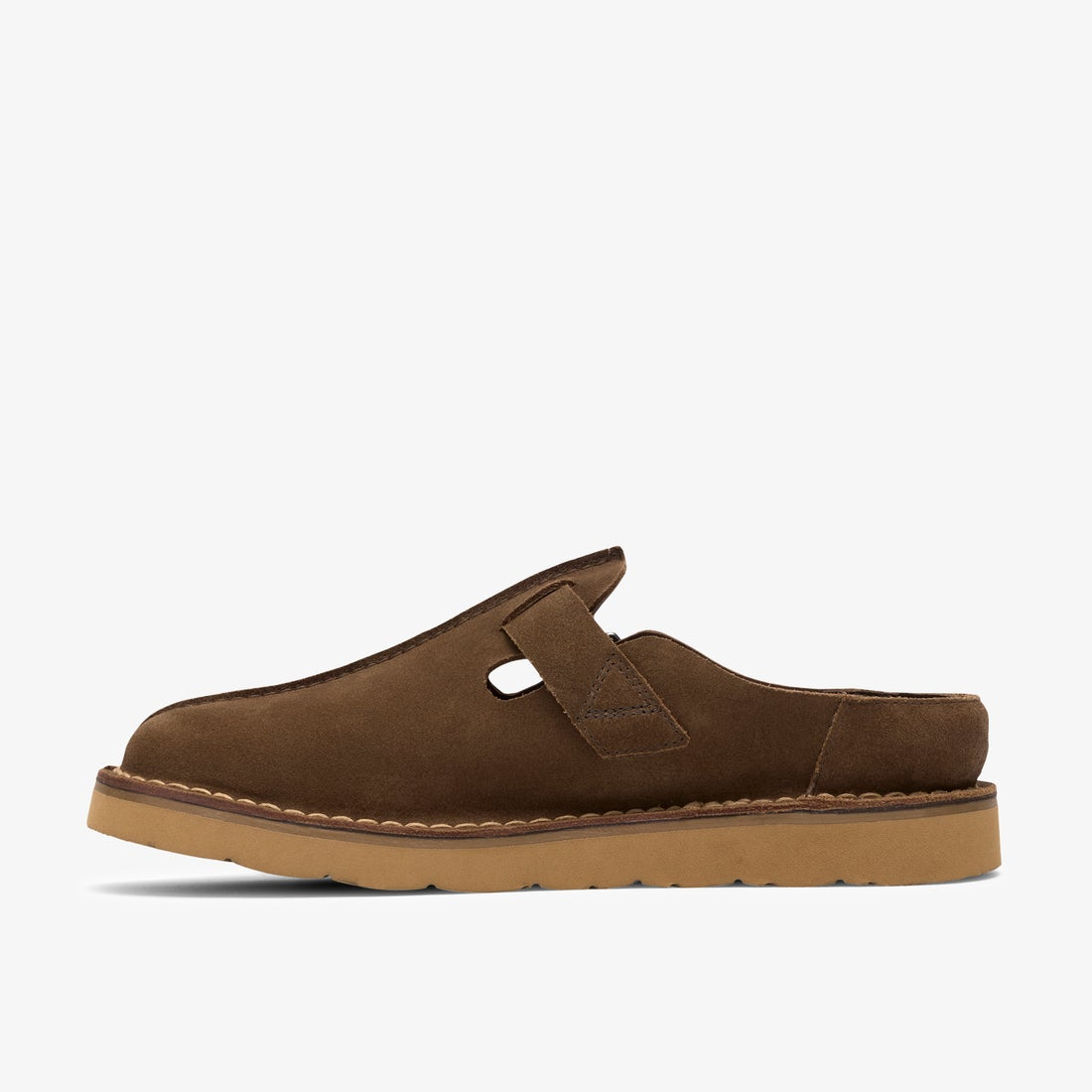 Clarks Solsbury Mule Khaki Suede Khaki 26186616 UK 4-13 | eBay
