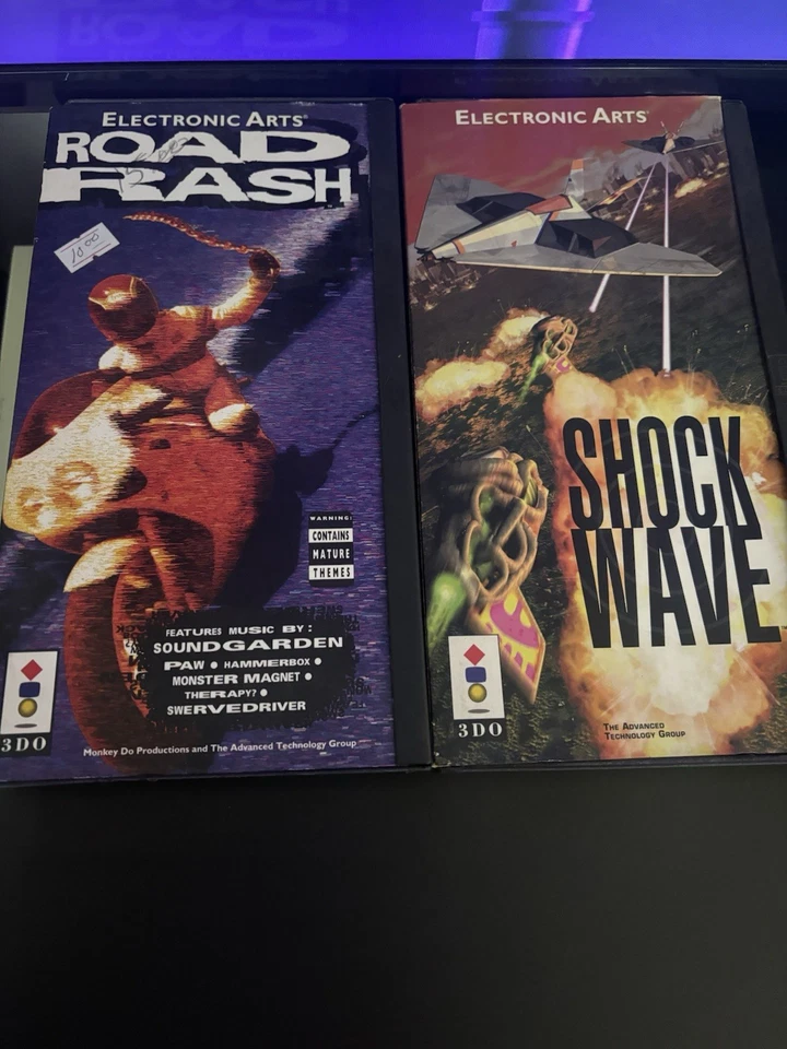 Panasonic 3DO REAL FZ-1 Console System NTSC-J w controller & games bundle - Image 3 of 4