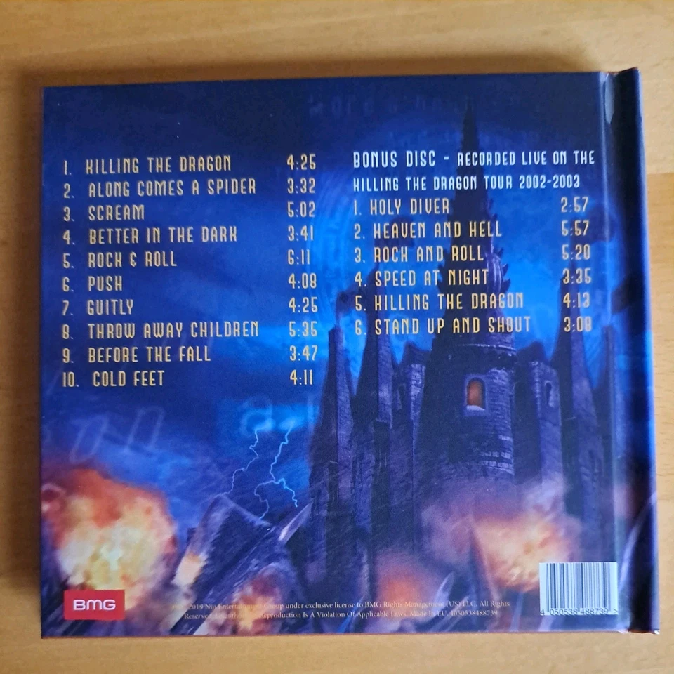 DIO - KILLING THE DRAGON (DELUXE EDITION 2019 REMASTER)  2 CD NEU - Bild 2 von 2