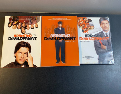 Arrested Development: Complete Season 1, 2, & 3 DVD Lot