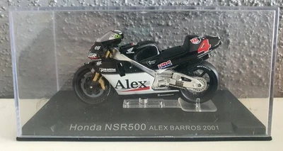 1/24 DEAGOSTINI IXO - HONDA NSR500 ALEX BARROS 2001 DIECAST MOTORCYCLE BIKE - Image 1 of 4