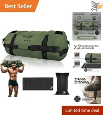 Sandbags for Workout Adjustable 5-200lbs Handles Strength Training Exercise