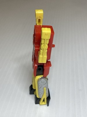 Vintage 1984 Remco Zybots Earthbreaker Bulldozer Transforming