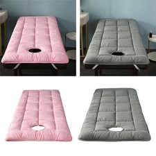 SPA Massage Table Pad Bed Mat Comfortable with Face Hole Salon Mattress for