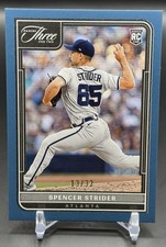 2022 Panini Three and Two Spencer Strider RC /32