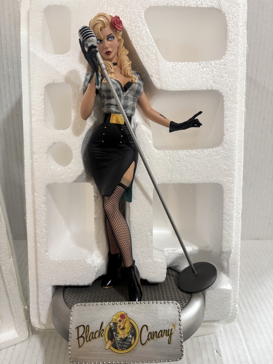 DC Comics Bombshells BLACK CANARY Statue New #2834 Of 5200, 1st