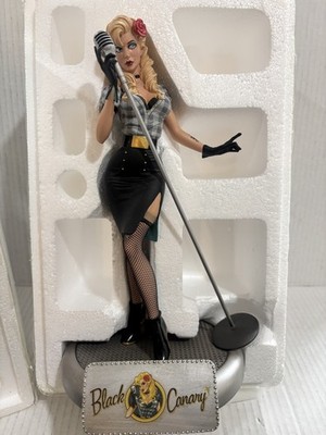 DC Comics Bombshells BLACK CANARY Statue New #2834 Of 5200, 1st Run, 2014