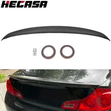 Rear Trunk Spoiler Fits Infiniti G35 G25 G37 Q40 07-15 Sedan Duckbill JDM Style