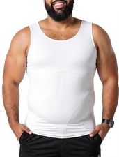 Men's Sleeveless Compression Tank Top - Slimming Tummy Control Body Shaper
