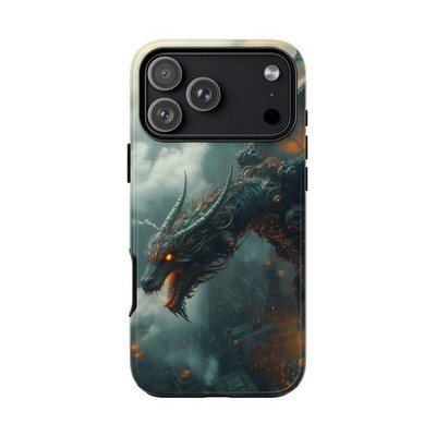 Phone Ink - iPhone | Galaxy | Pixel Case - Steam Punk Gears Dragon