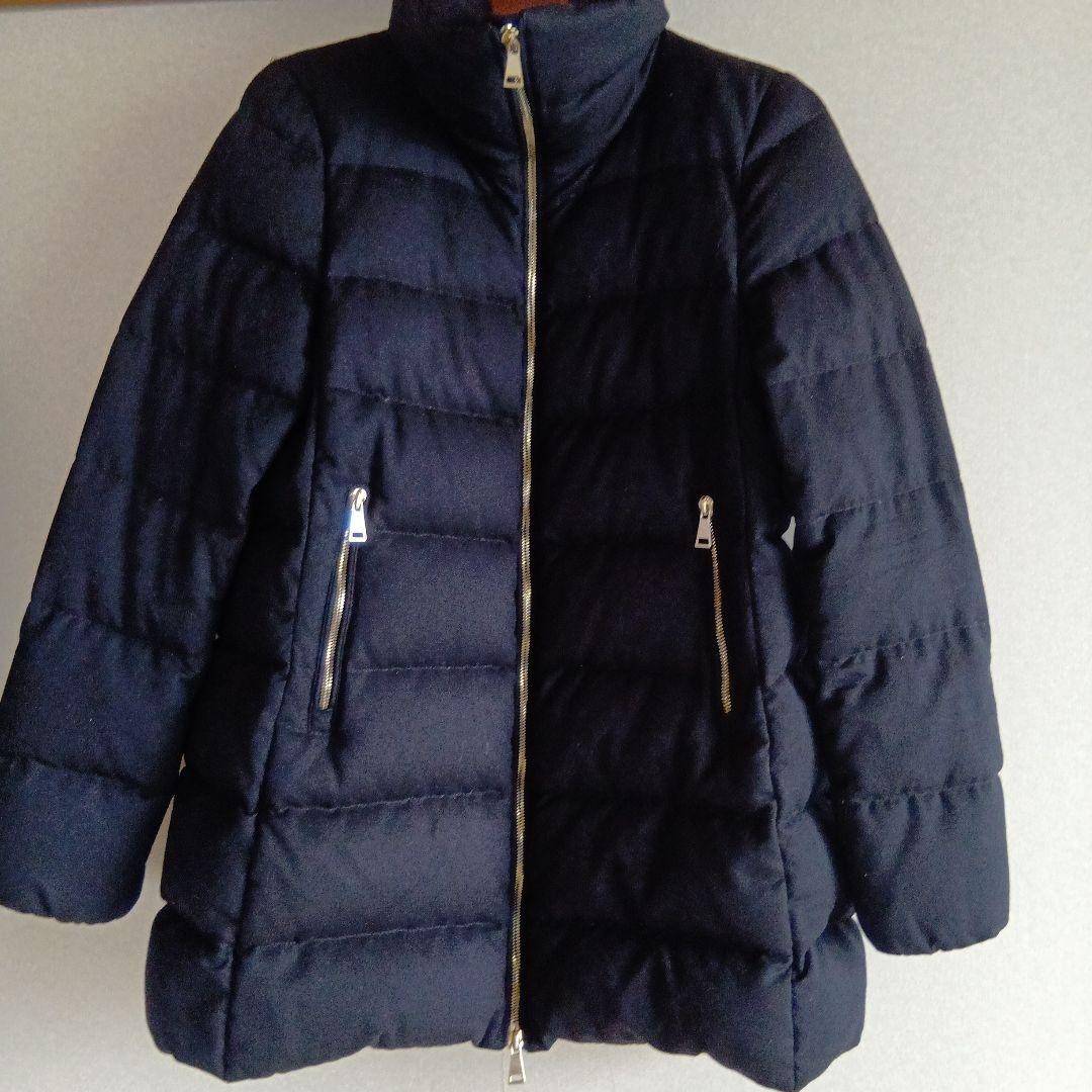 Moncler navy down jacket, lightweight quilted, fr… - image 1