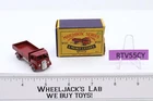 Stake Truck No. 20 MOKO Lesney Matchbox 1956 Red Maroon Vtg England w/ Box