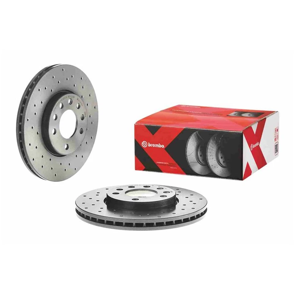 BREMBO Deporte Bremsenset Delant. + Trasero Apto para Opel Vectra C+Signum - Imagen 4 de 4