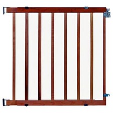 North States 4630 Wood Expandable Stairway Swing Gate