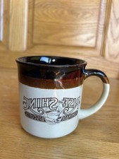 RARE Hardees RISE & SHINE Print Defect Homemade Biscuits 1984 Coffee Mug