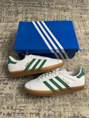 Größe 4 - adidas Gazelle Cloud White Bold Green IH2216