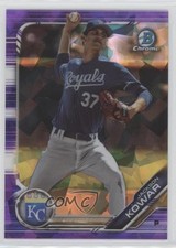 2019 Bowman Chrome Draft Sapphire Edition Purple 9/10 Jackson Kowar #BDC-9 4l6