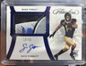SAGE SURRATT 2021 Panini Flawless Rookie Patch Autograph Sapphire RC 12/15