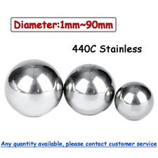 440C Stainless Solid Ball for Bearing Metal Decorative Beads Craft DIY Balls