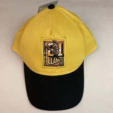 Fortnite Llamabro Yellow Gamer Black SnapBack Baseball Hat Cap OneSize Llamacorn