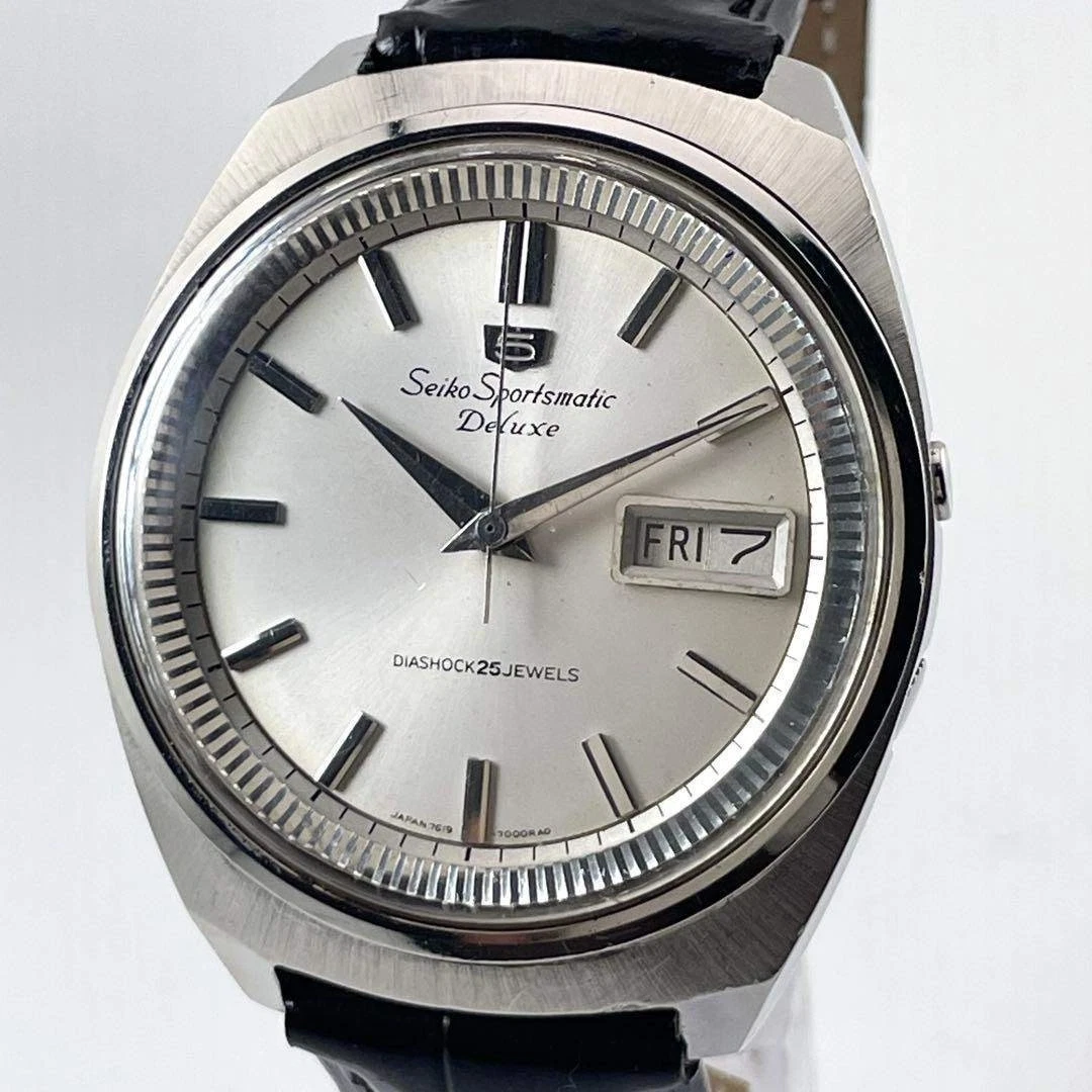 Seiko Sportsmatic Stainless Steel Case Mechanical (Automatic