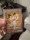 Pokémon TCG Meowth EX 121/88 SIR Special Illustration Rare Perfect Order