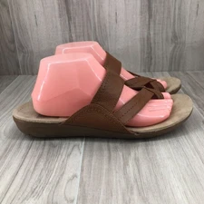 Baretraps Sandals Womens 11M Jadine Brown Slip On Shoes