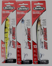 Berkley #BHBHSF13  Hit Sticks  ( Lot  3Jerk Baits )