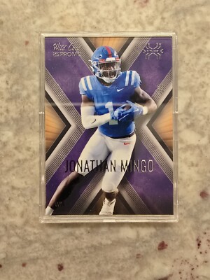2023 Wild Card SP Matte Xplode Jonathan Mingo Purple #XPP-24 RC  9/9