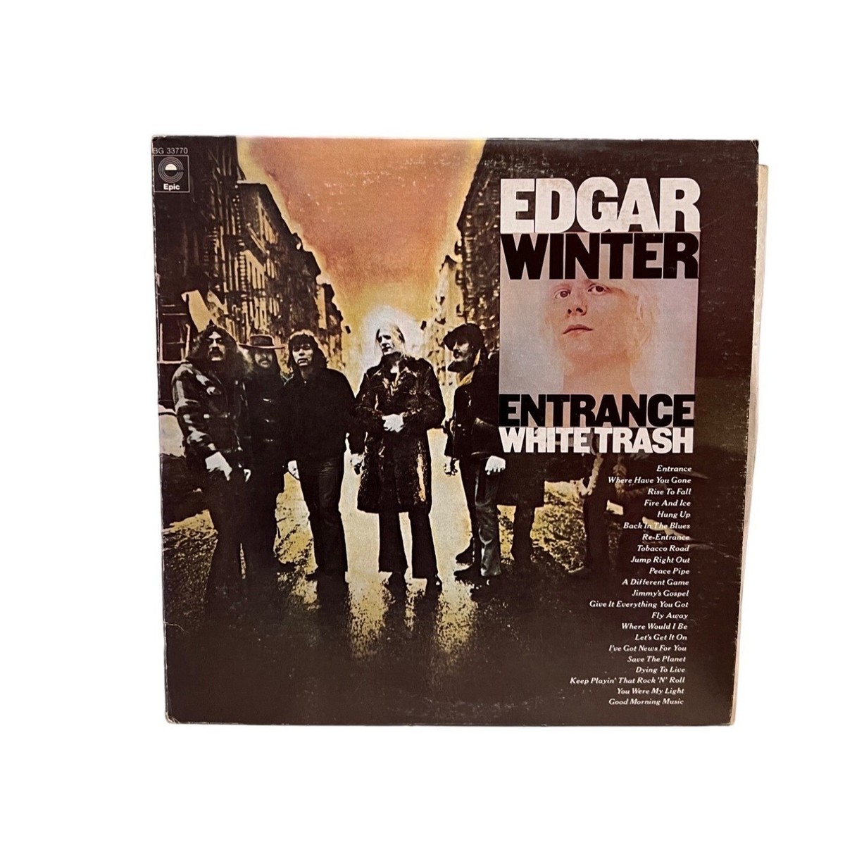 tobacco road edgar winter white trash Edgar Winters Entrance & White Trash Vinyl Record Album