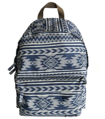 College Rucksack Für Jeden Tag - Kleine Tasche Aus Canvas Mit Trägern - ETNIC