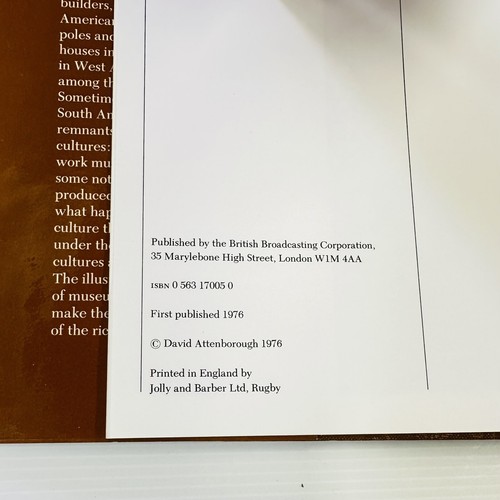 David Attenborough The Tribal Eye Cultures 1st Ed 1976 BBC Hardcover HBDJ RARE - Picture 13 of 19